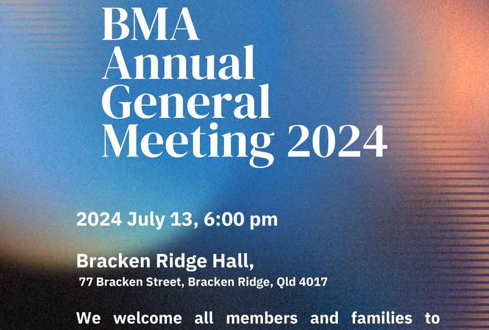 BMA Annual General Meeting – 2024